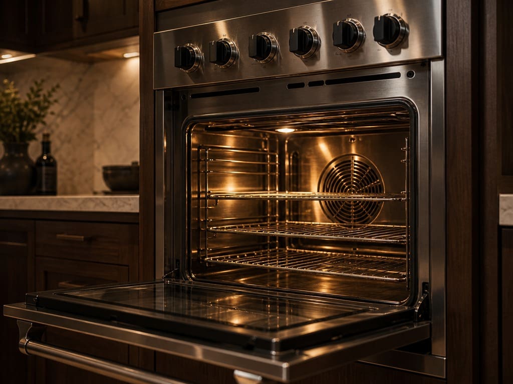 Viking wall oven cavity and door serviced in Napa